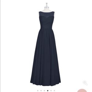 Azazie floor length gown